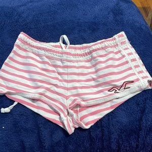 Hollister Womens/Girls Striped Lounge Shorts